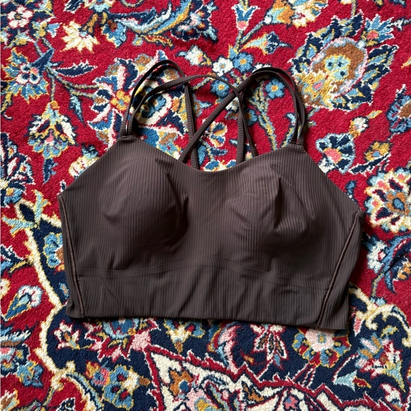 Lululemon Ribbed Longline Bra - Picture 2 of 4